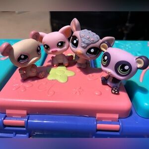 Littlest Pet Shop Pandas, Pig and Armadillo 1328, 1781, 1379, 1305